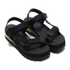 MAISON U AIR SPORTS SANDAL BLACK&GREEN 15M00622-020画像