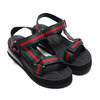 MAISON U AIR SPORTS SANDAL W/ STRIPE BLACK 15M00622-017画像