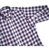 INDIVIDUALIZED SHIRTS L/S STANDARD FIT B.D. MULTI CHECK SHIRTS purple画像