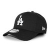 NEW ERA LOS ANGELES DODGERS 9FORTY ADJUSTABLE CAP BLACK WHITE 12336644画像