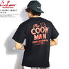 COOKMAN T-shirts Heart -BLACK- 231-01002画像