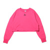 PUMA Sport Crew Sweat Wmns CARMINE ROSE 598517-88画像