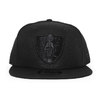 NEW ERA OAKLAND RAIDERS SNAPBACK BLACKOUT NE33151画像