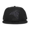 NEW ERA LOS ANGELES RAMS SNAPBACK BLACKOUT NE33145画像
