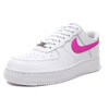 NIKE (WMNS) AIR FORCE 1 '07 WHITE/FIRE PINK/HYDROGEN BLUE CT4328-101画像