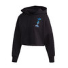 adidas LRG LOGO CROP HOODIE BLACK/TEAM ROYAL BLUE FS7236画像