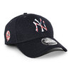 NEW ERA NEW YORK YANKEES 9FORTY SNAPBACK CAP NAVY NE33765画像
