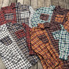 LEFLAH MULTICOLOR CHECKED SHIRTS画像