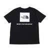 THE NORTH FACE S/S SQUARE LOGO TEE BLACK NT32038-K画像