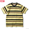 OBEY IDEALS ORGANIC DALE TEE SS (YELLOW MULTI)画像