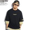 DOUBLE STEAL LAYERED 7SLEEVE T-SHIRT 901-17004画像