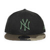 NEW ERA NEW YORK YANKEES 9FIFTY SNAPBACK CAP BLACK CAMO 12336620画像