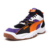 PUMA PERFORMER MID "THE HUNDREDS" BLK/WHT/PPL/ORG/WHT/GUM 371384-0画像