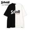 Schott OVERSIZE T-SHIRT HALF LOGO 3103121画像