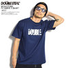 DOUBLE STEAL MONOTONE FLOWER T-SHIRT -NAVY- 902-14014画像