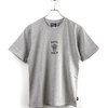 gym master MAKE SMILE TEE HEATHER GREY G433602-03画像