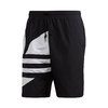 adidas BIG TREFOIL SHORTS BLACK FM9900画像