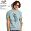 The Endless Summer TES CHECK MALIBU STAR T-SHIRT -SAX- FH-0574324画像