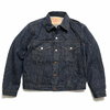 BURGUS PLUS × BIG JOHN Collaboration Denim Jacket 14oz. Natural Indigo Selvedge Denim “BIG JOHN's 1st Model” BP601N画像