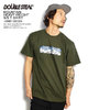 DOUBLE STEAL MOUNTAIN HEAVY WEIGHT S/S T-SHIRT -ARMY GREEN- 902-14024画像