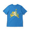 JORDAN BRAND AS M J JM CLASSICS SS CREW EQUATOR BLUE/AMARILLO CV1736-482画像