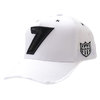 YOSHINORI KOTAKE DESIGN 7LOGO SPANGLE MESH CAP WHITE画像