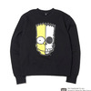 THE SIMPSONS × SECRET BASE × atmos BART X-RAY CREW NECK BLACK AT20-001-BLK画像