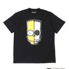 THE SIMPSONS x SECRET BASE x atmos BART X-RAY TEE BLACK AT20-002-BLK画像