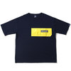 APPLEBUM Rip Pocket Big Tee NAVY YELLOW画像