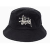 STUSSY Big Logo Canvas Bucket Hat 132967画像
