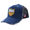 YOSHINORI KOTAKE DESIGN 星条旗 444LOGO MESH CAP INDIGO画像