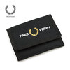 FRED PERRY GRAPHIC VELCRO WALLET BLACK L8277-102画像
