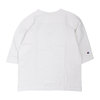Champion MADE IN USA T1011 3/4 SLEEVE FOOTBALL T-SHIRT WHITE C5-P405-010画像