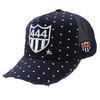 YOSHINORI KOTAKE DESIGN 444LOGO SMALL STAR MESH CAP NAVY画像