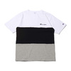 Champion T-SHIRT WHITE×BLACK C3-P340-011画像