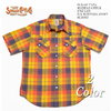 SUGAR CANE MADRAS CHECK (C85/L15) S/S WESTERN SHIRT SC38463画像