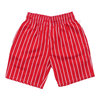 COOKMAN Chef Short Pants STRIPE RED 231-01808画像