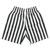 COOKMAN Chef Short Pants WIDE STRIPE BLACK 231-01814画像