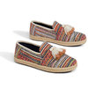 TOMS DECONSTRUCTED ALPARGATA ROPE Cherry Tomato Global Woven/Tassel 10013382画像