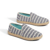 TOMS DECONSTRUCTED ALPARGATA ROPE Navy Cabana Stripes 10013374画像