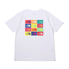 THE NORTH FACE S/S COLORED HALF DOME LOGOS TEE WHITE NT32049画像