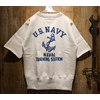 FREEWHEELERS SET-IN CUT-OFF SLEEVE SWEAT SHIRT “NAVAL TRAINING STATION” 2024002画像
