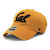 '47 Brand CALIFORNIA GOLDEN BEARS CLEAN UP STRAPBACK CAP GOLD C-RGW61GWS-GDC画像