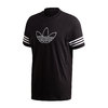 adidas OUTLINE TEE BLACK FM3897画像
