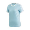adidas 3 STRIPES TEE CLEAR SKY/WHITE FM3322画像