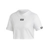 adidas CROPPED TEE WHITE FM2516画像