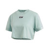 adidas CROPPED TEE GREEN TINT FM2519画像
