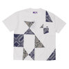THE NORTH FACE PURPLE LABEL Patchwork H/S Tee OW(OFF WHITE) NT3020N画像