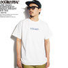 DOUBLE STEAL LINE BASIC EMBROIDERY HEAVY WEIGHT S/S T-SHIRT -WHITE- 902-12008画像