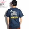 COOKMAN T-shirts BURGER -NAVY- 231-81005画像